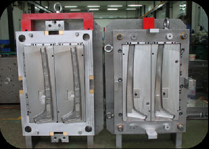 Customized Single-process Mode Car Parts Mold with Yudo Runner and Plastic Material